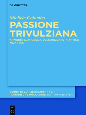 cover image of Passione Trivulziana